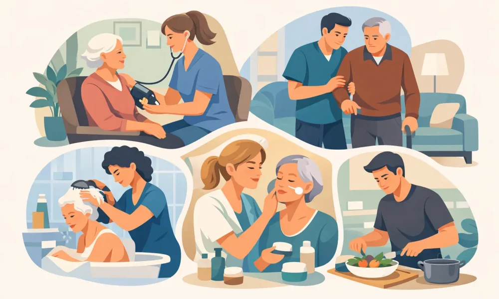 5 Examples of Personal Care at Home
