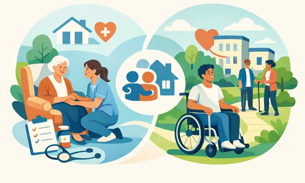 Home Care and Supported Living Explained