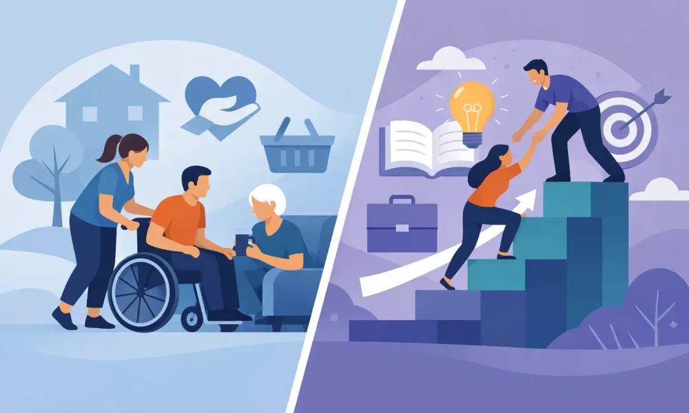 NDIS Core Supports Versus Capacity Building