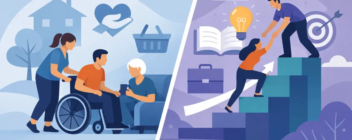 NDIS Core Supports Versus Capacity Building
