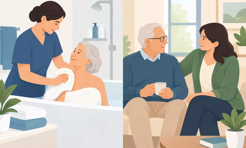 Personal Care Versus Companionship Support