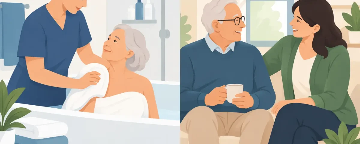 Personal Care Versus Companionship Support
